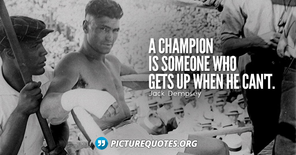Jack Dempsey Quote