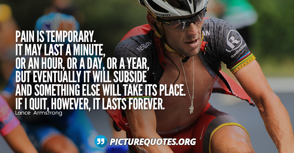 Lance Armstrong Quote
