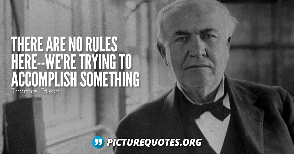 Thomas Edison Quote